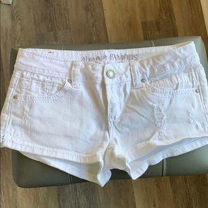 White shorts